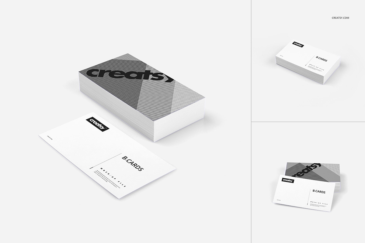 Business Cards Mockup Set, a Print Template by creatsy4 (Photo 3 of 11)