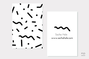 Doodles Business Card Template