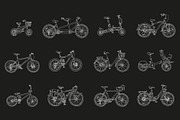 Big set of different bicycles., a Healthcare Illustration by WINS Doodle shop (Thumbnail 4 of 5)