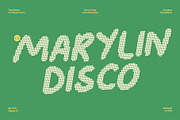 CS Marylin Disco, a Sans Serif Font by Craft Supply Co. (Thumbnail 1 of 8)