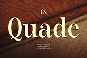 CS Quade – Elegant Font, a Serif Font by Craft Supply Co. (Thumbnail 1 of 8)