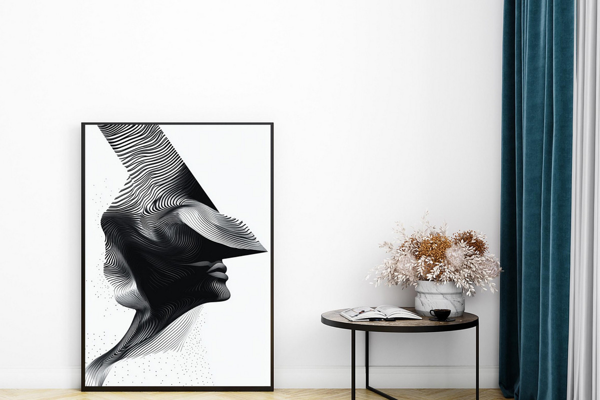 Modern Mid Century Wall Art Set, a Decorative Illustration by PrintablesByFranklyn (Photo 9 of 10)