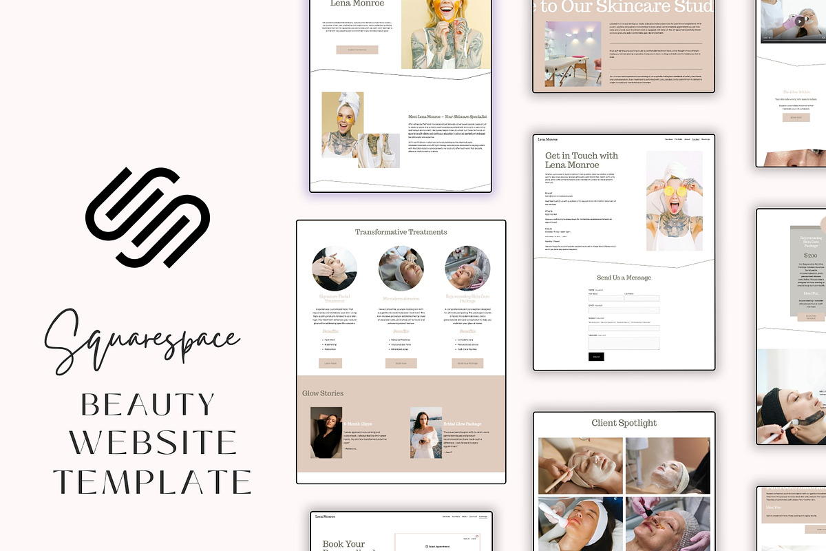 Squarespace 7.1 Website Template, a Squarespace Template by Lumina Alchemy (Photo 10 of 10)