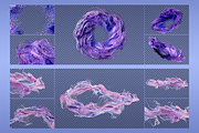 Particle Vortex - 3D Motion Pack, a Background Graphic by Mio Buono (Thumbnail 4 of 10)