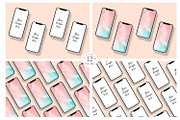 iPhone12 Screen device mockup bundle, an iPhone Mockup by MockupMarket (Thumbnail 9 of 10)