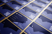 Creative Blue Business Card, a Business Card Template by bouncy (Thumbnail 3 of 4)