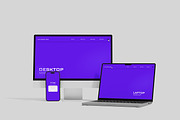 Multi Device Mockup, a Wearable Device Mockup by safrizalstudio (Thumbnail 3 of 4)