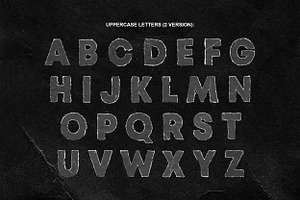 TORN PNG LETTERS PACK For Halloween