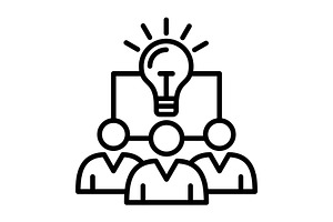 Idea Line Icon, an Icon by Pexelpy