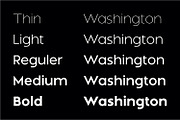 Montreal – Geometric Font Family, a Sans Serif Font by Umitype (Thumbnail 2 of 7)