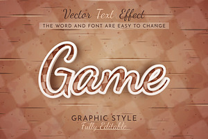 Chess Game Editable Text Effect