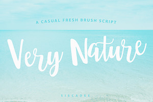 Very Nature Font
