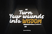Break Down | New Font, a Script Font by HRDR (Thumbnail 9 of 12)