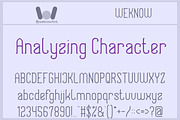 Digital Writing font, a Serif Font by weknow (Thumbnail 3 of 8)