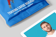 Trading Cards Mockup - 9 views, an Advertising Mockup by Illusiongraphic (Thumbnail 15 of 19)