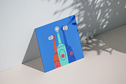 Dental oral hygiene tools set, cards, a Healthcare Illustration by Good Studio (Thumbnail 7 of 7)