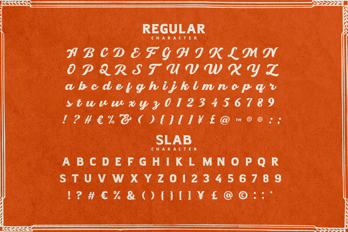 Bardens - Retro Font Duo, a Script Font by Bale Type (Photo 9 of 10)