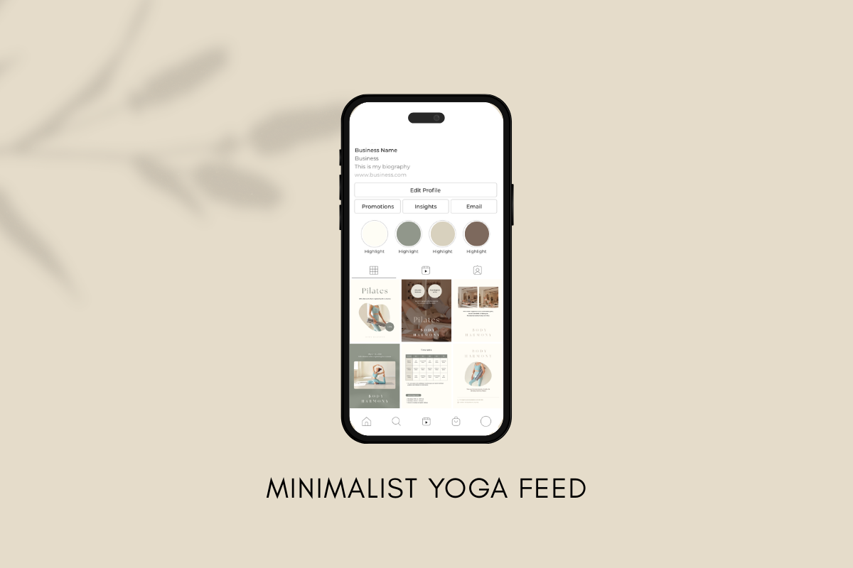 Wellness Branding Templates Minimal, a Social Media Template by batang (Photo 2 of 5)
