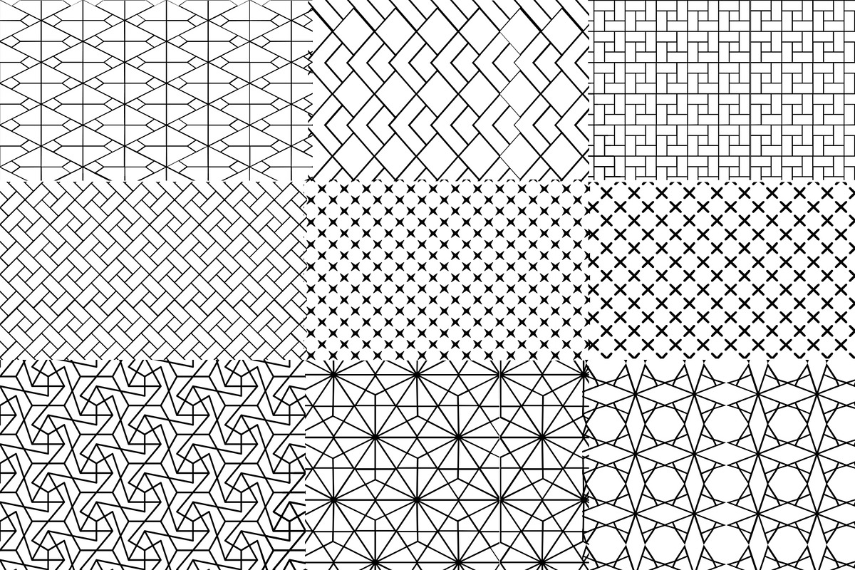 233 Geometric brush shapes, a Brushes & More by Elenbushe (Photo 9 of 11)