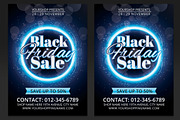 Black Friday Sales Flyer Template, a Flyer Template by designblends@gmail.com (Thumbnail 1 of 3)