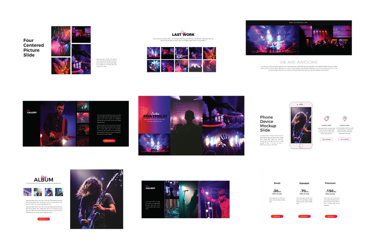 Madness Powerpoint Template, a Presentation Template by Dirtytemp Studio (Photo 5 of 6)