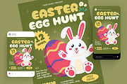 Easter Egg Festival Flyer Set, a Flyer Template by Annora Studio (Thumbnail 5 of 6)