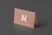 Bi-Fold Business Card Mock-up, an Advertising Mockup by zippypixelstudio (Thumbnail 8 of 11)