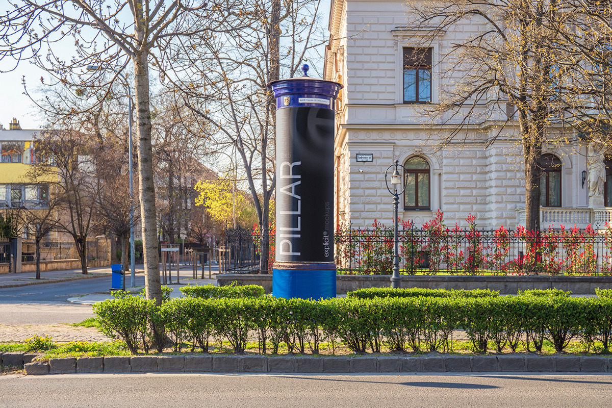Advertising Pillar Mockup – Classic, a Mockup by ExplicitStudio (Photo 4 of 4)