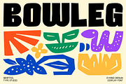 Bowleg – Hand Drawn Display Font, a Handwritten Font by Graptail (Thumbnail 1 of 15)