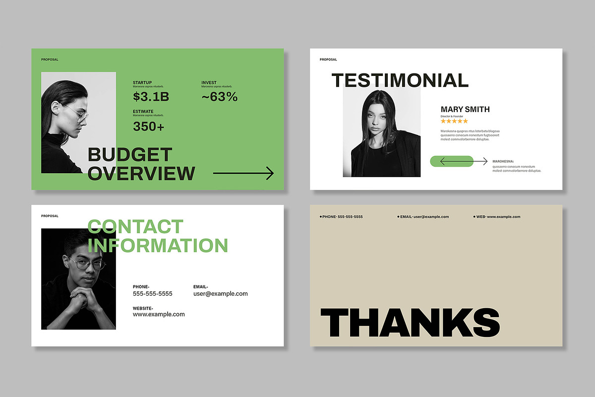Brand Proposals Presentation, a Presentation Template by Mighty-Slide (Photo 6 of 6)