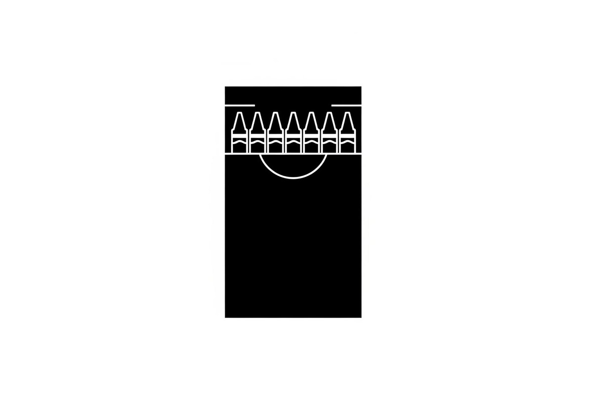 School crayons box silhouette, a Graphic by Designer_Momina (Photo 4 of 10)