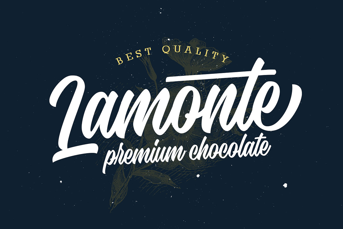 Hadnich - Modern Script, a Script Font by Arterfak Project (Photo 6 of 16)