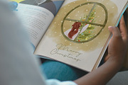 Watercolor Christmas Tree Scenes, a Person Illustration by Jenteva Art (Thumbnail 6 of 15)
