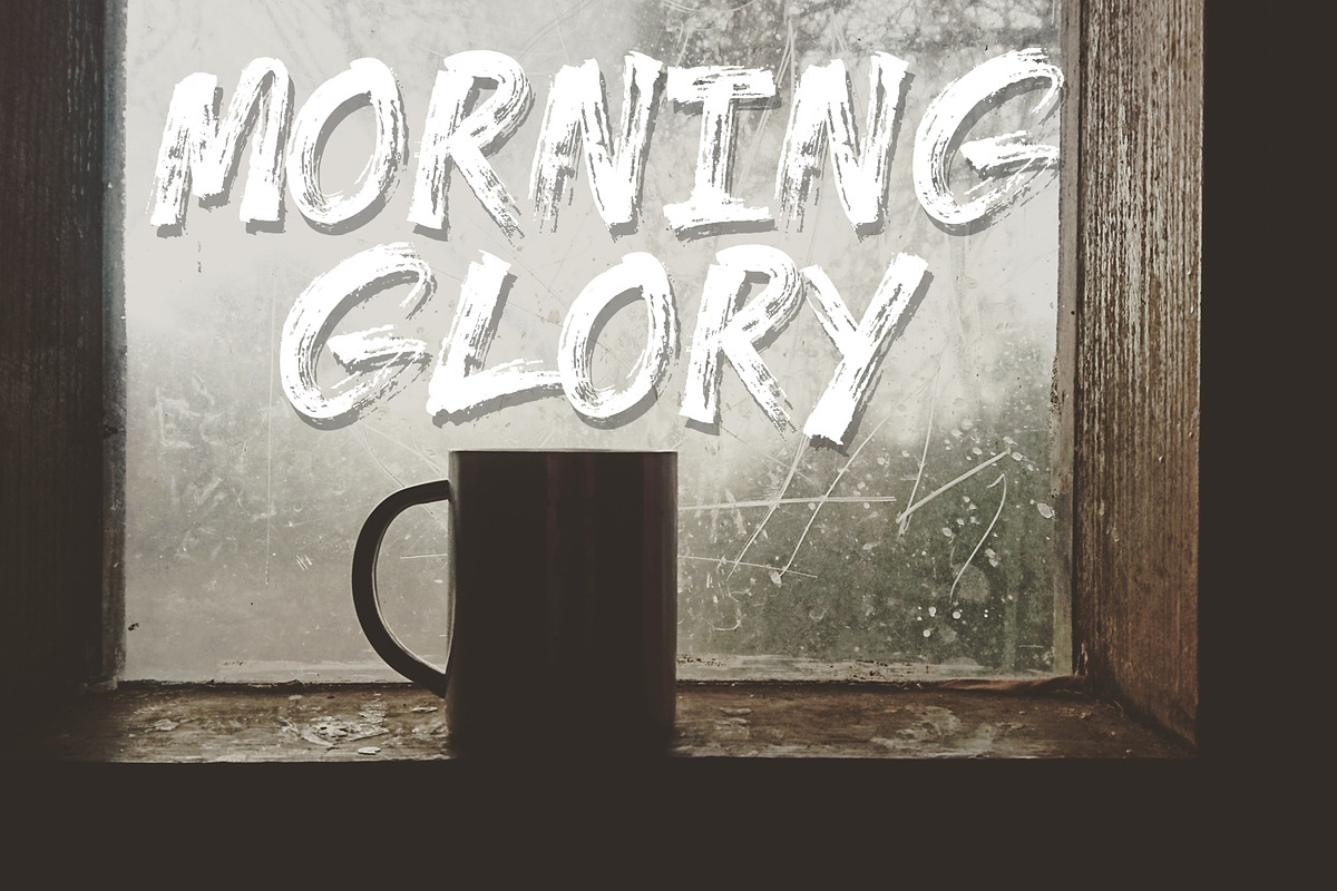 GLADES - Brush Typeface preview 2