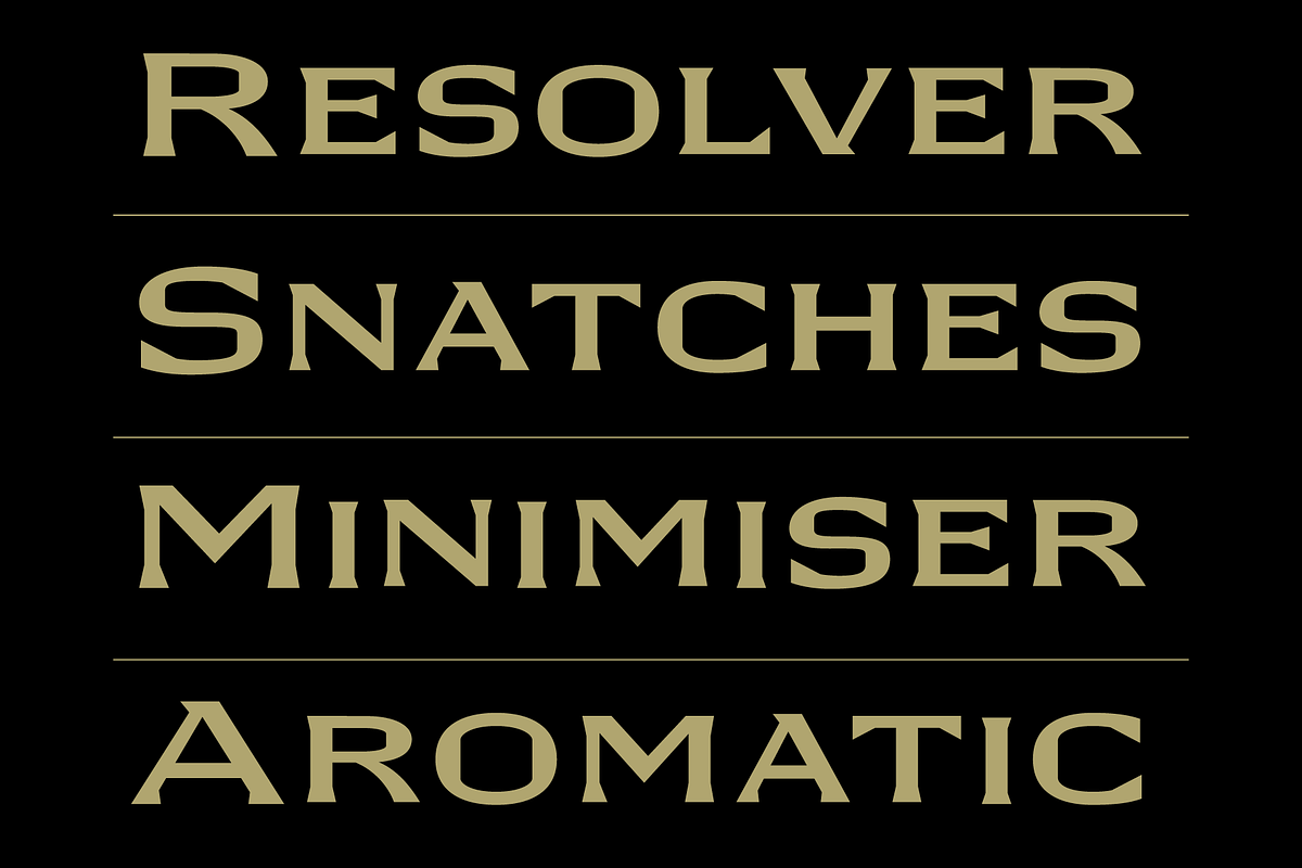 GW Dirlo, a Font by Goodwheel Studio (Photo 15 of 17)