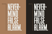 False Alarm Typeface, a Font by Yeahright Type (Thumbnail 4 of 5)
