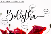 Boshela - Wedding Font, a Script Font by Nissa Studio (Thumbnail 10 of 12)