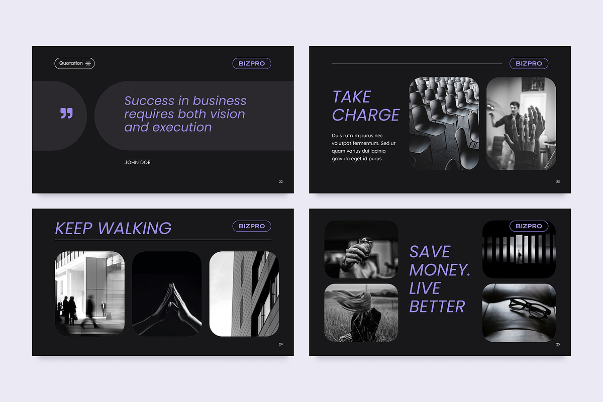 Presentation Dark Mode, a Presentation Template by TemplatesNow! (Photo 5 of 13)
