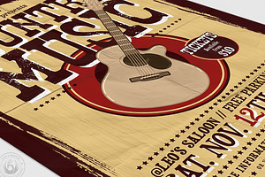 Country Music Flyer Template V3