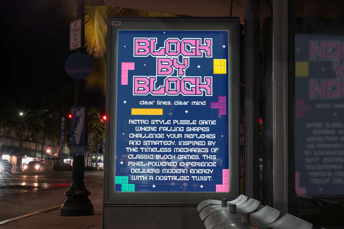 Glitex Pixel Font, a Font by PutraCetol Studio (Photo 2 of 5)