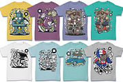 Cartoon Vector 6 Design Bundle, an Illustration by roach_graphic (Thumbnail 19 of 29)