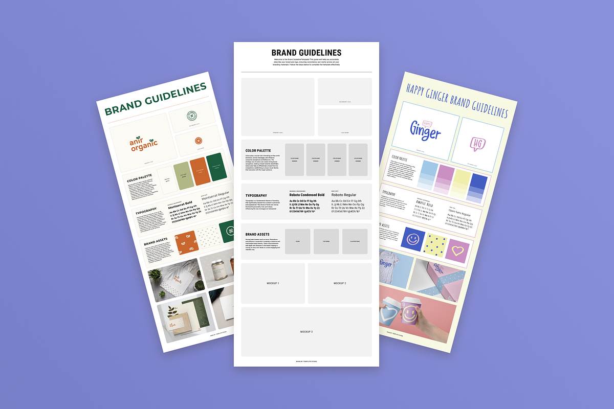 Brand Guidelines Template, a Branding & Logo Template by Made by Vova (Photo 3 of 4)