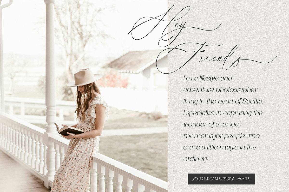 Vow Song A Romantic Script Font, a Script Font by Prestige Artsy Studio (Photo 5 of 9)
