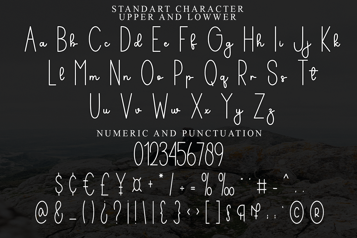 BROTHER vintage, a Handwritten Font by FreshTypeINK (Photo 5 of 8)