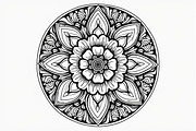 Elegant Hand-Drawn Mandala Designs B, an Object Graphic by BIPLOB EXPERT (Thumbnail 12 of 14)