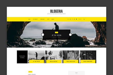 Blogeria - Personal WordPress Blog