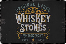 Whiskey Stones Typeface