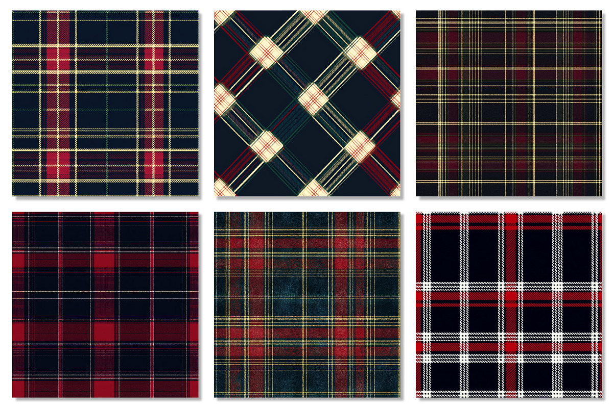 Christmas Tartan Seamless Pattern, a Pattern Graphic by Dream Creation (Photo 5 of 7)