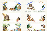Beer festival watercolor collection, a Decorative Illustration by Kate Lanbina (Thumbnail 7 of 15)