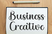 Christmas Handmade, a Handwritten Font by InermediaSTUDIO (Thumbnail 4 of 8)